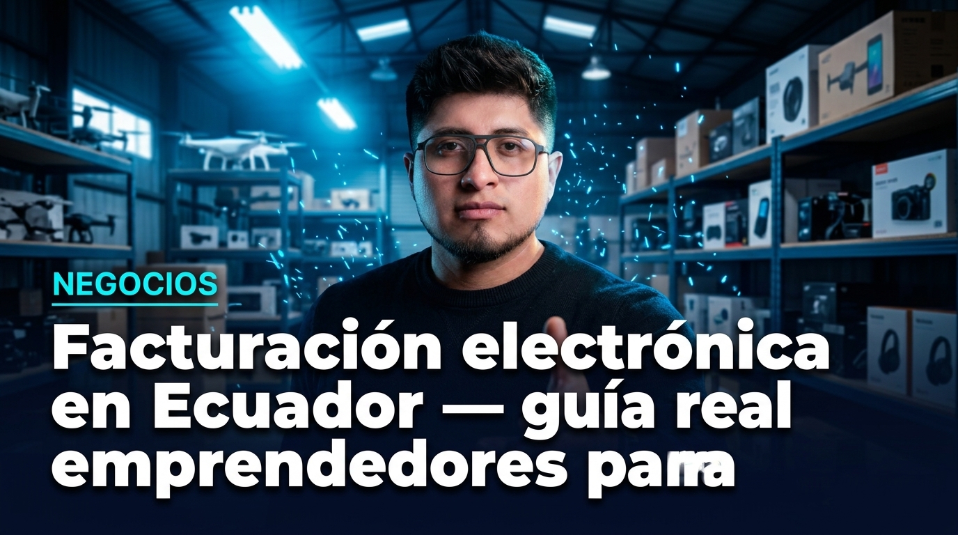 Facturación electrónica en Ecuador: guía real para emprendedores