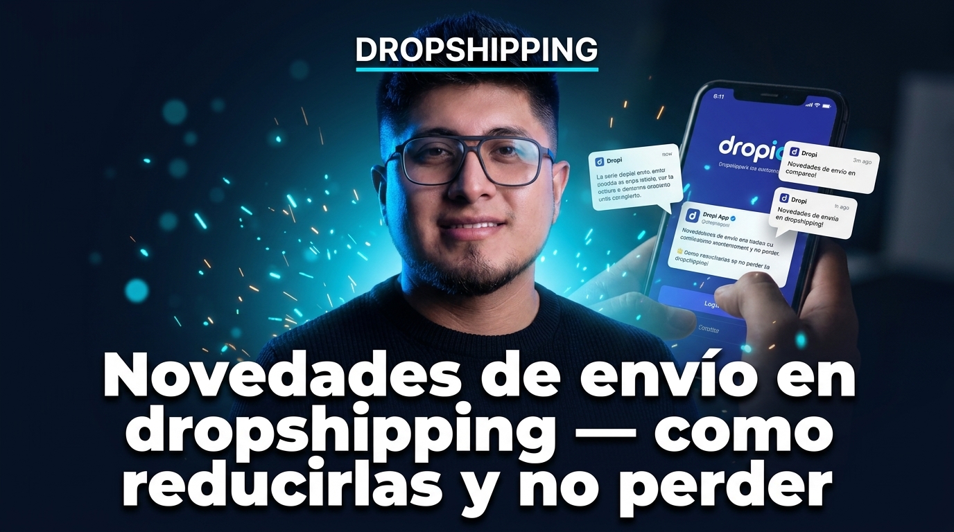 Novedades de envio en dropshipping: como reducirlas y no perder ventas