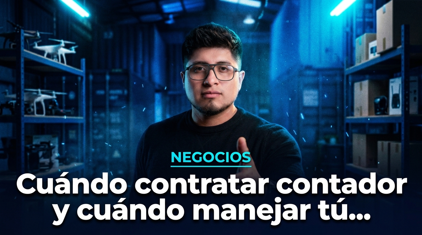 Cuándo contratar contador y cuándo manejar tú mismo las finanzas