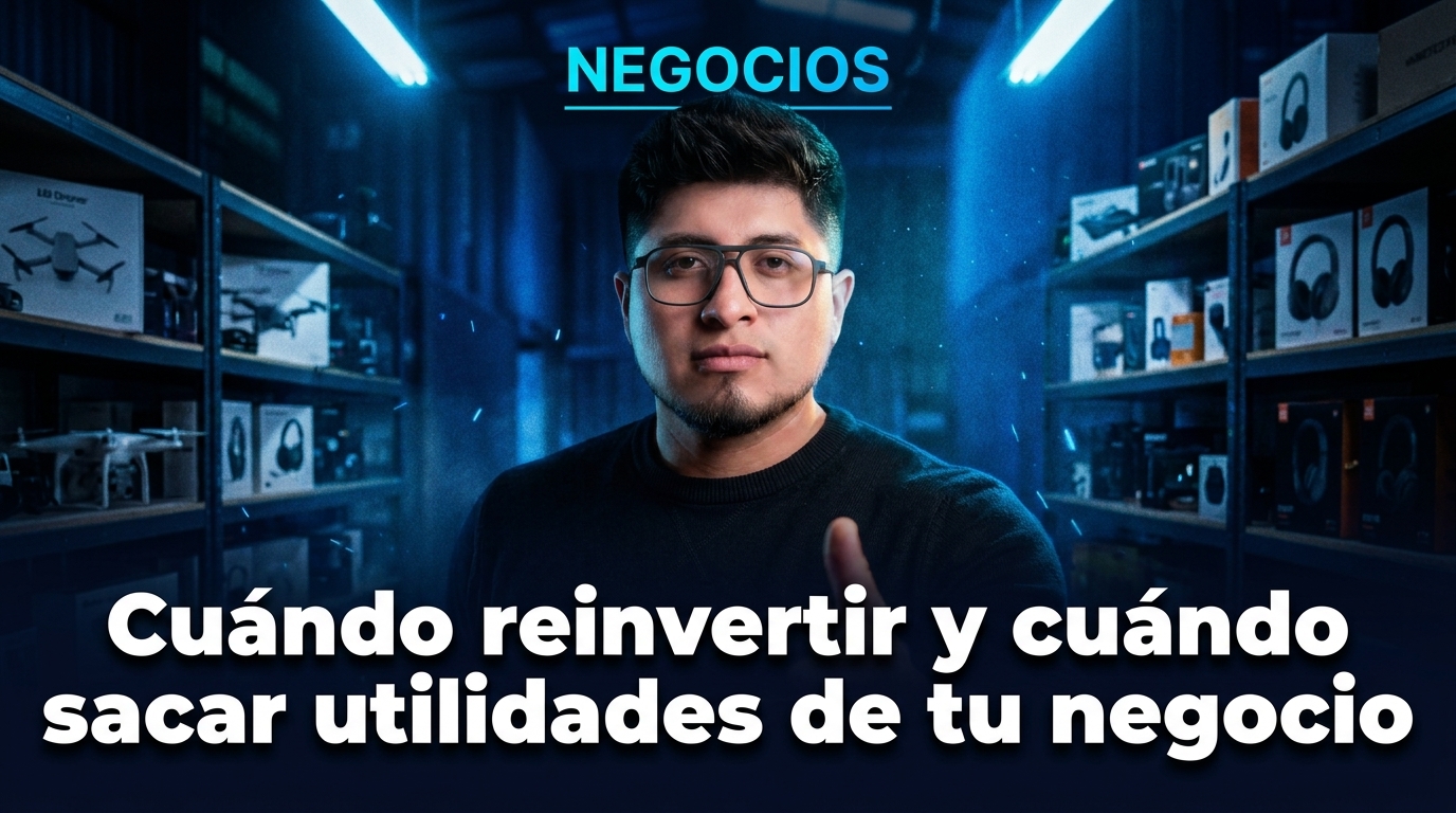 Cuándo reinvertir y cuándo sacar utilidades de tu negocio