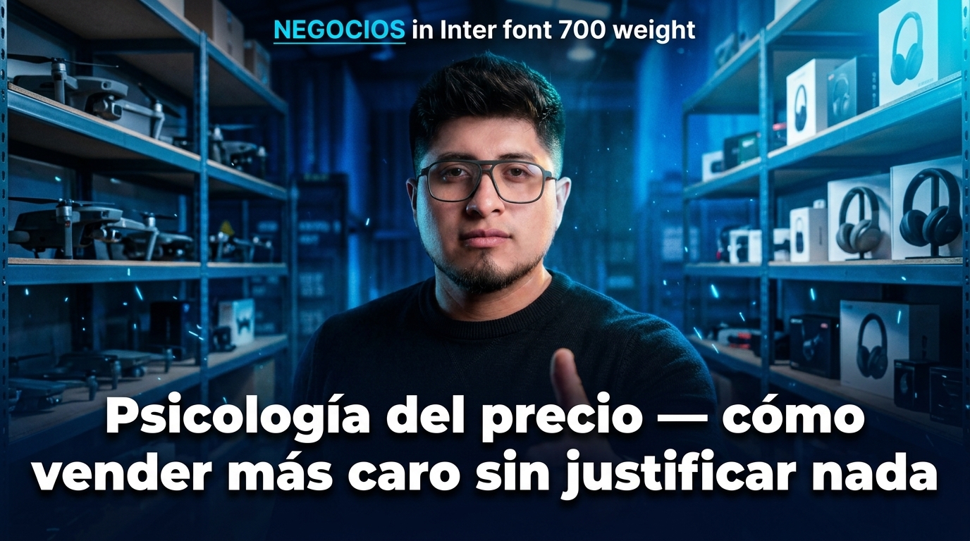 Psicología del precio: cómo vender más caro sin justificar nada