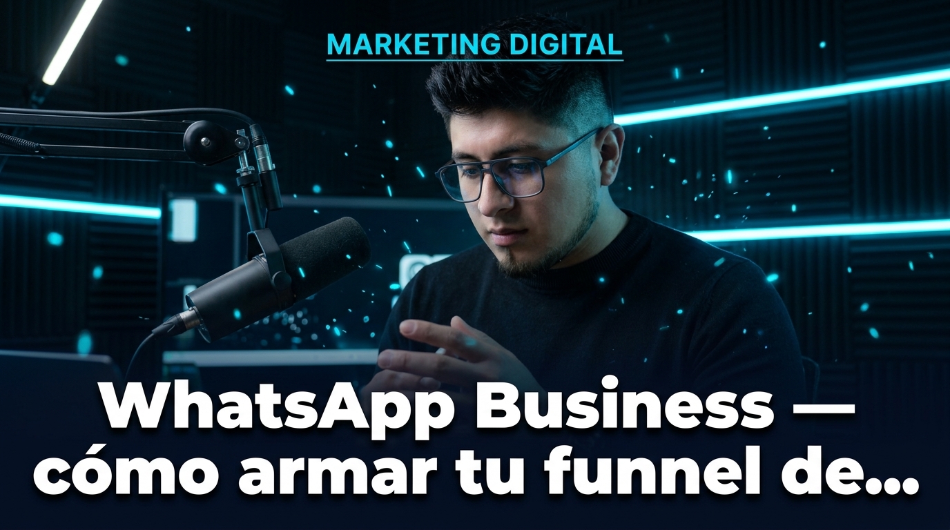 WhatsApp Business: cómo armar tu funnel de ventas desde cero