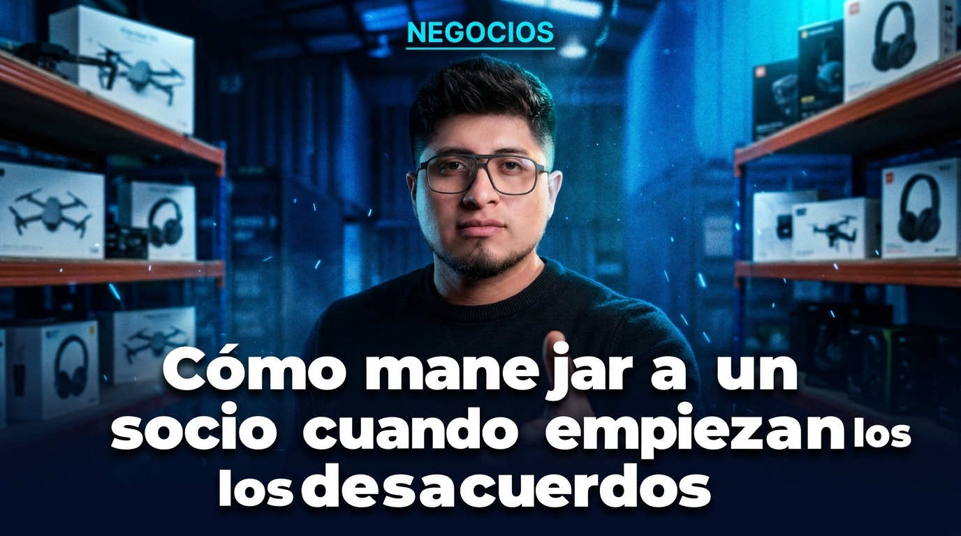 Cómo manejar a un socio cuando empiezan los desacuerdos