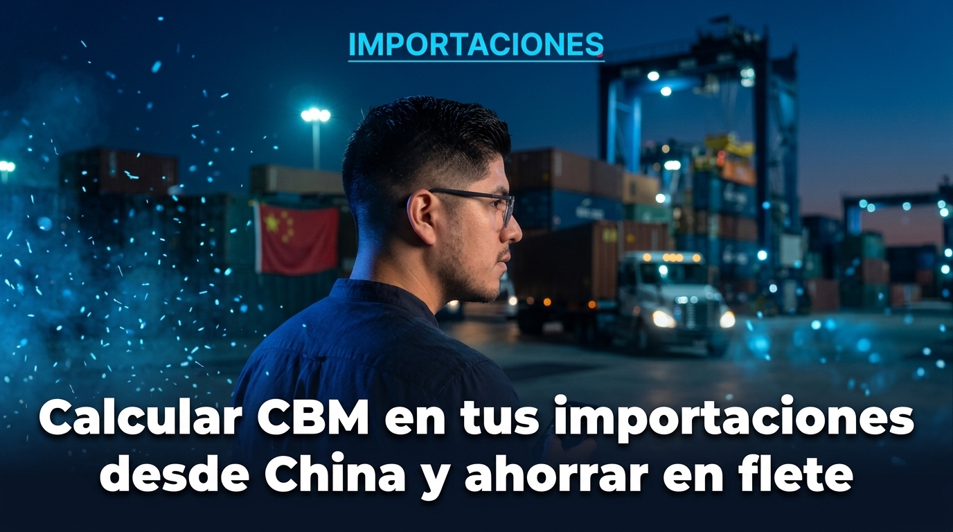 Cómo calcular CBM en tus importaciones desde China y ahorrar en flete