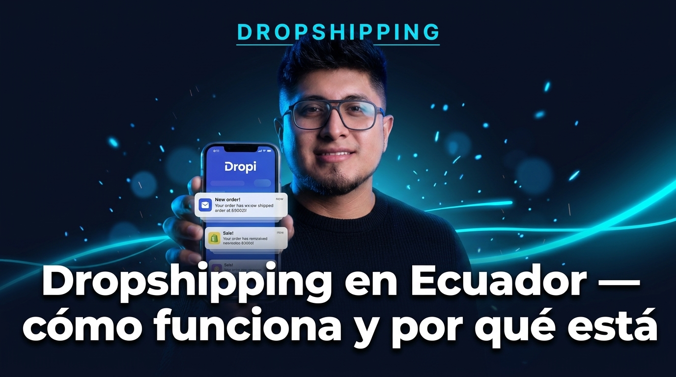 Dropshipping en Ecuador: cómo funciona y por qué está explotando ahora