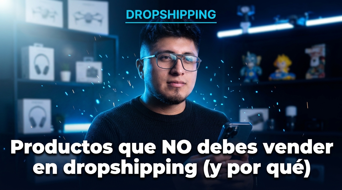 Productos que NO debes vender en dropshipping (y por qué fracasarás)
