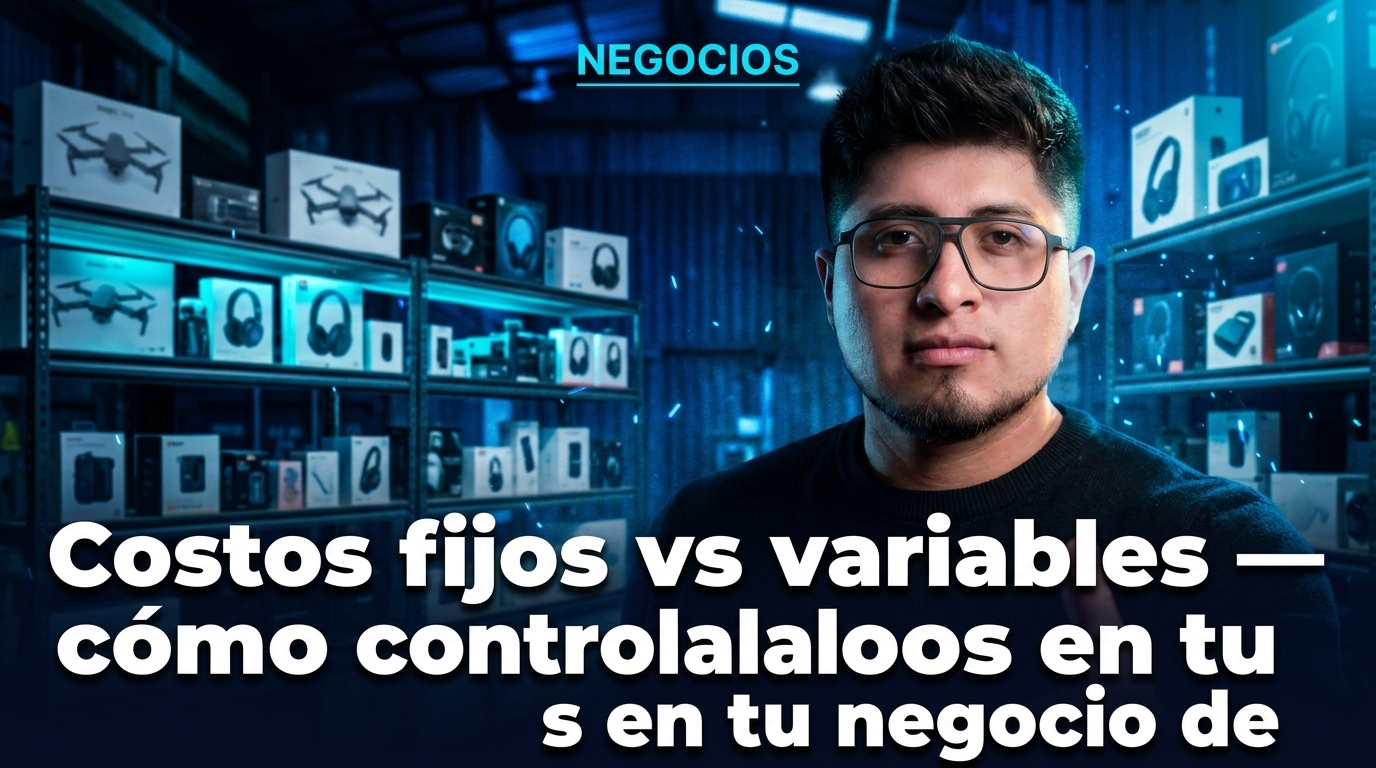 Costos fijos vs variables: cómo controlarlos en tu negocio de importación