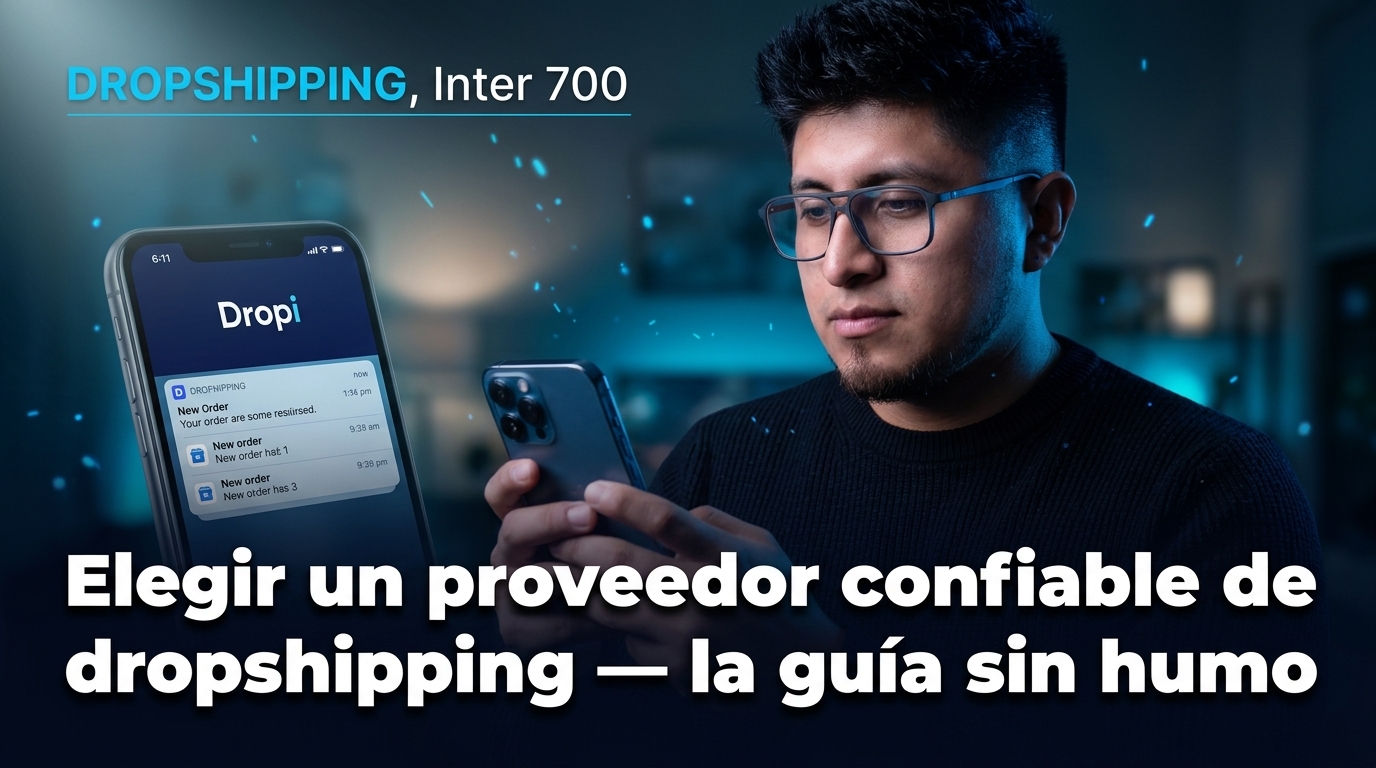 Cómo elegir un proveedor confiable de dropshipping: la guía sin humo