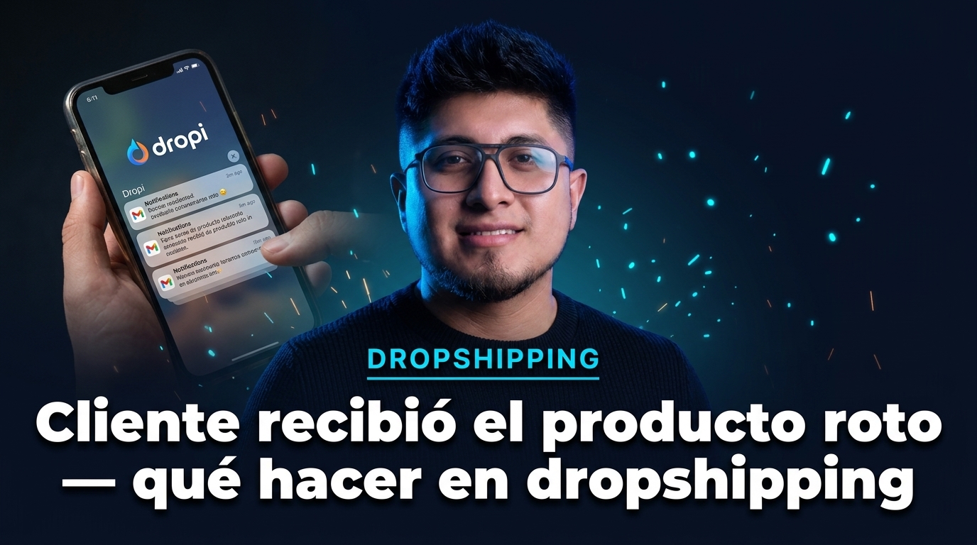 Cliente recibio el producto roto: que hacer en dropshipping
