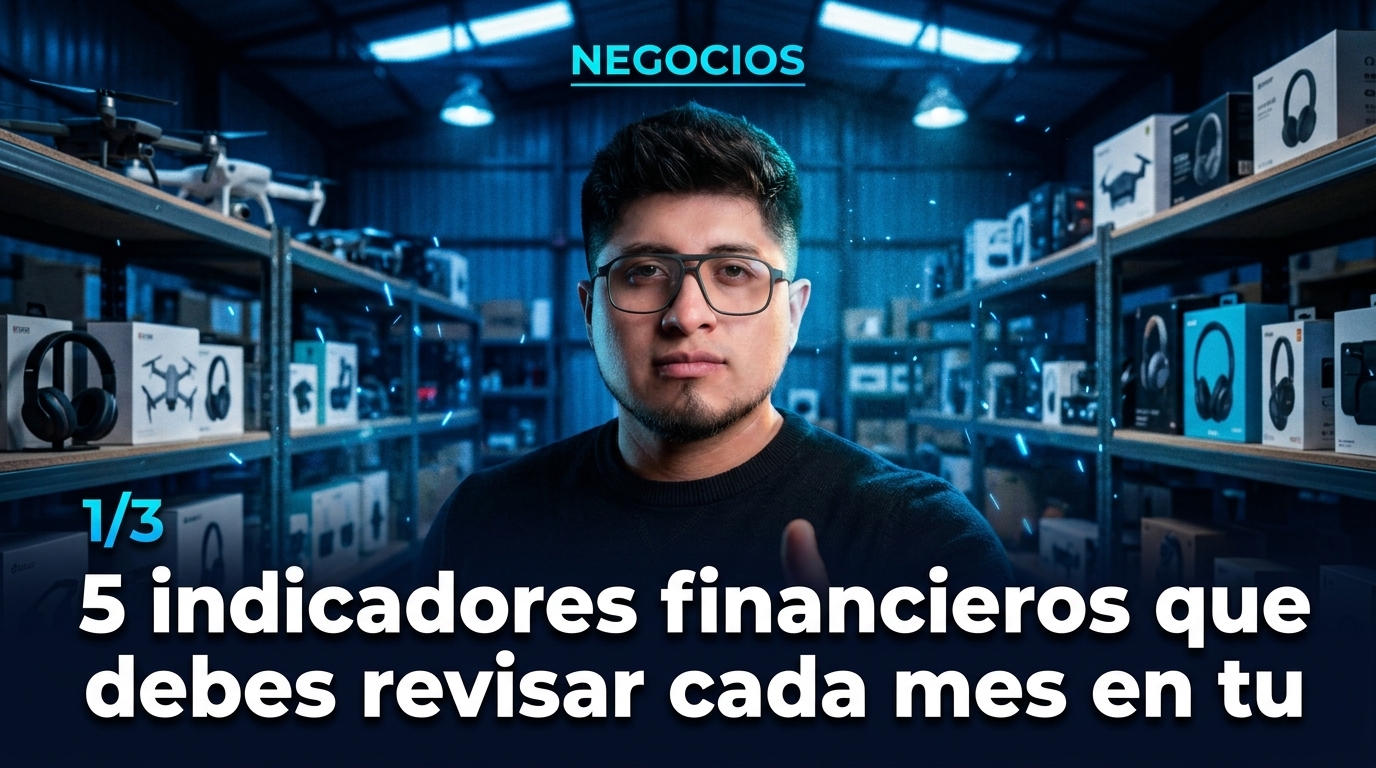 5 indicadores financieros que debes revisar cada mes en tu negocio