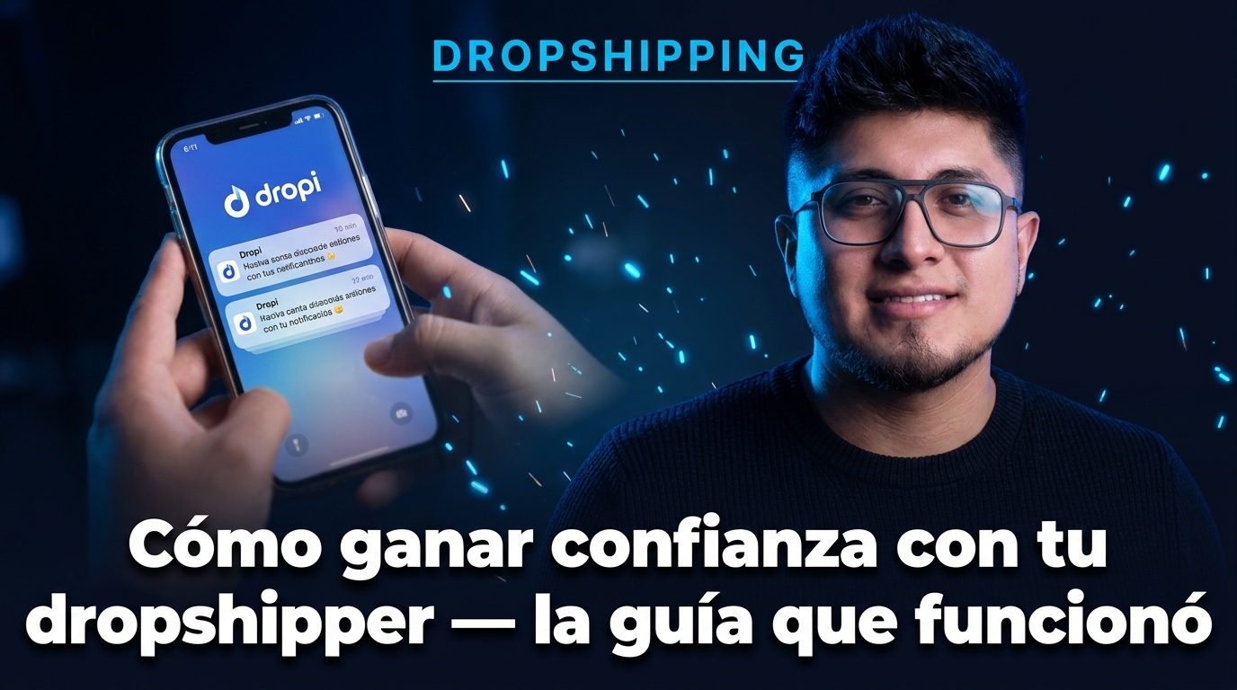Cómo ganar confianza con tu dropshipper: la guía que funcionó