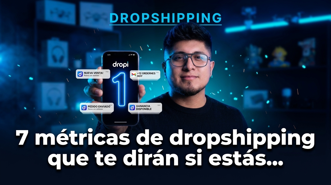 7 métricas de dropshipping que te dirán si estás ganando o perdiendo plata