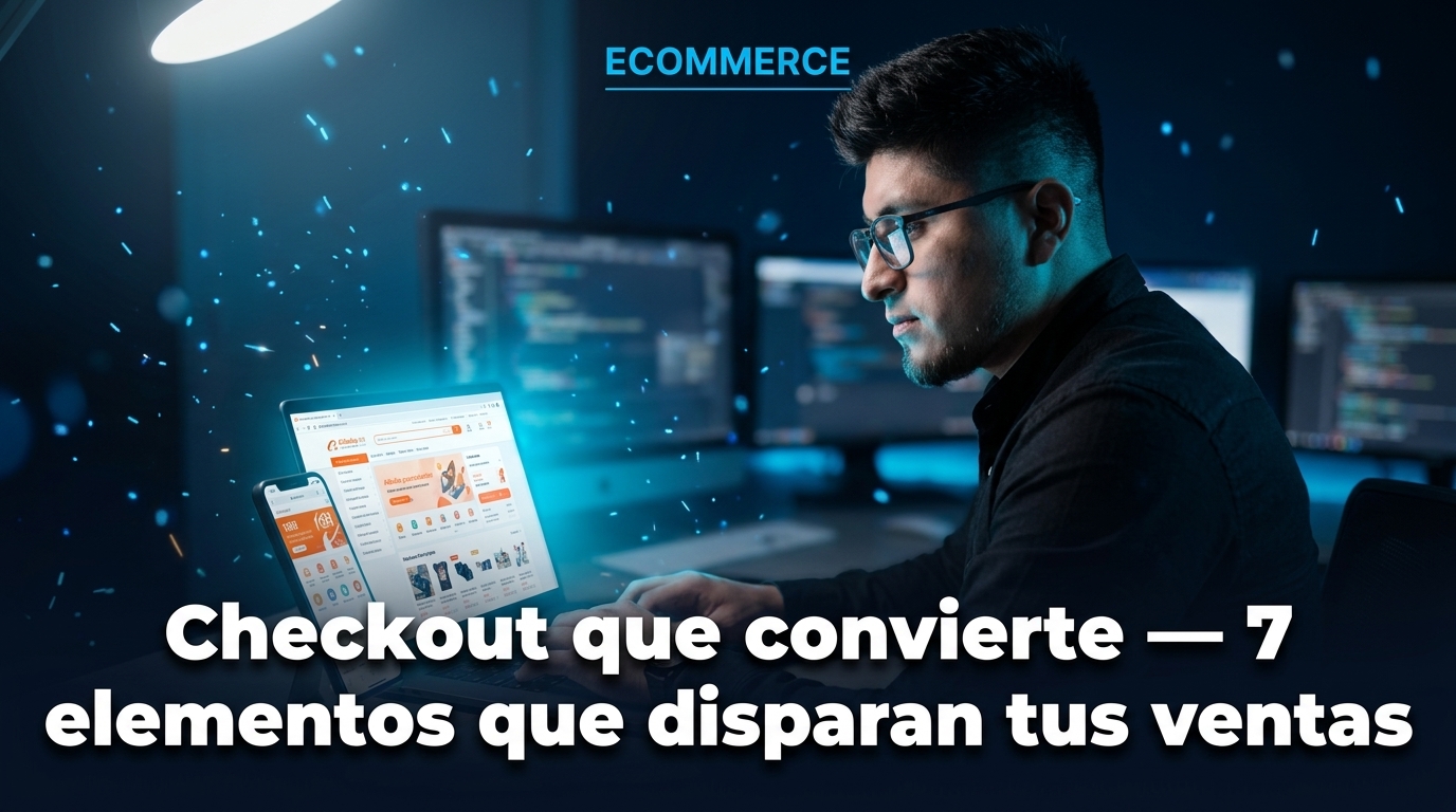 Checkout que convierte: 7 elementos que disparan tus ventas online