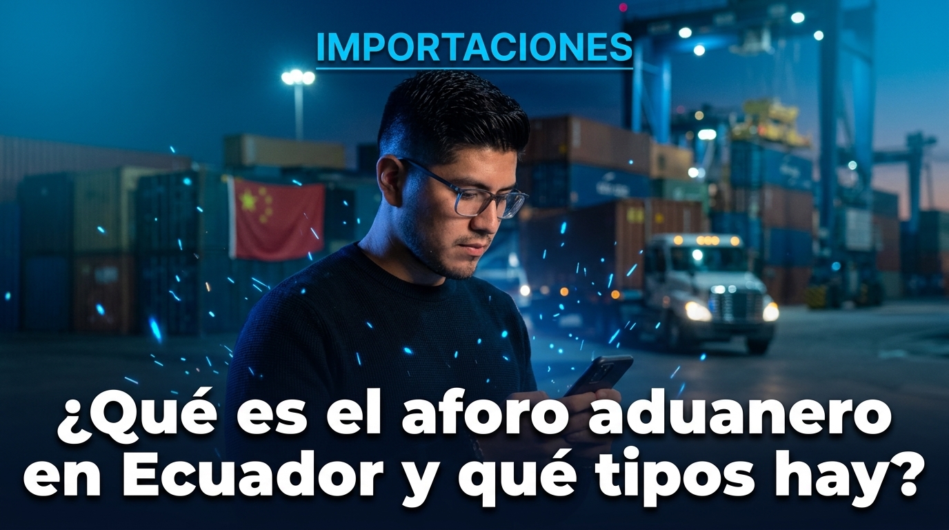 ¿Qué es el aforo aduanero en Ecuador y qué tipos hay?