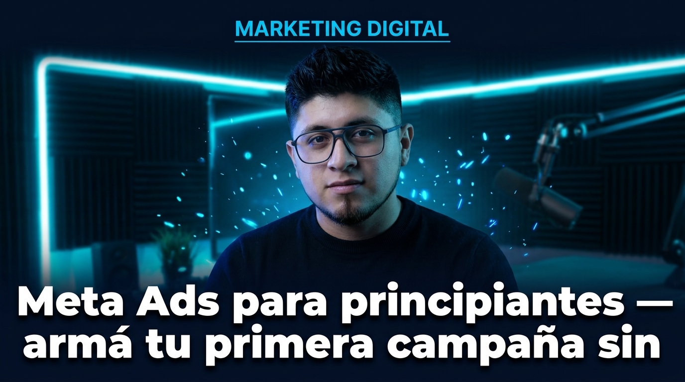 Meta Ads para principiantes: armá tu primera campaña sin quemarla