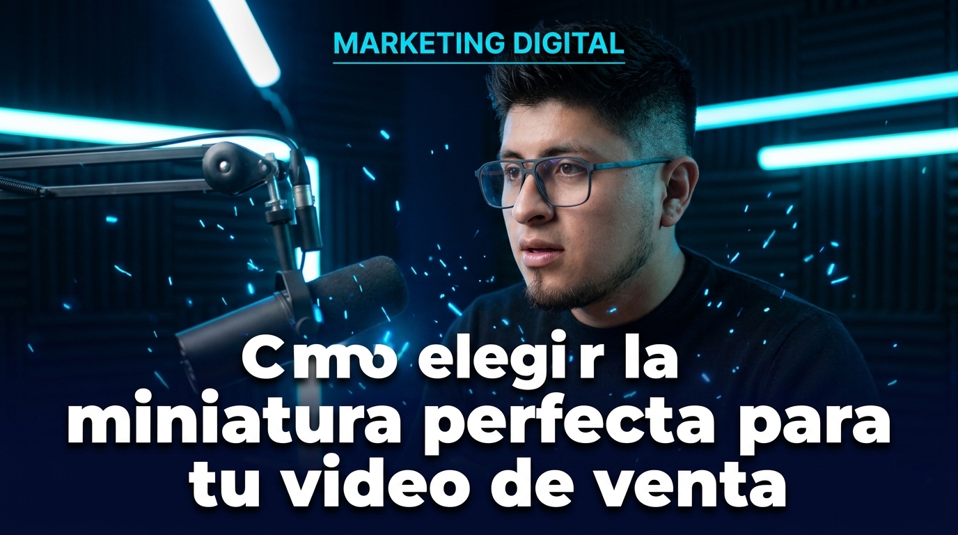 Cómo elegir la miniatura perfecta para tu video de venta