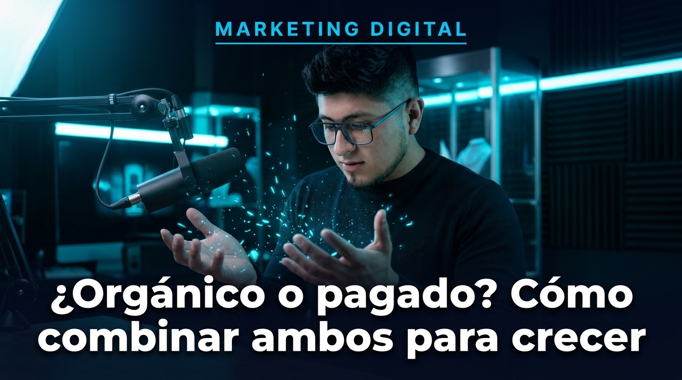 ¿Orgánico o pagado? Cómo combinar ambos para crecer