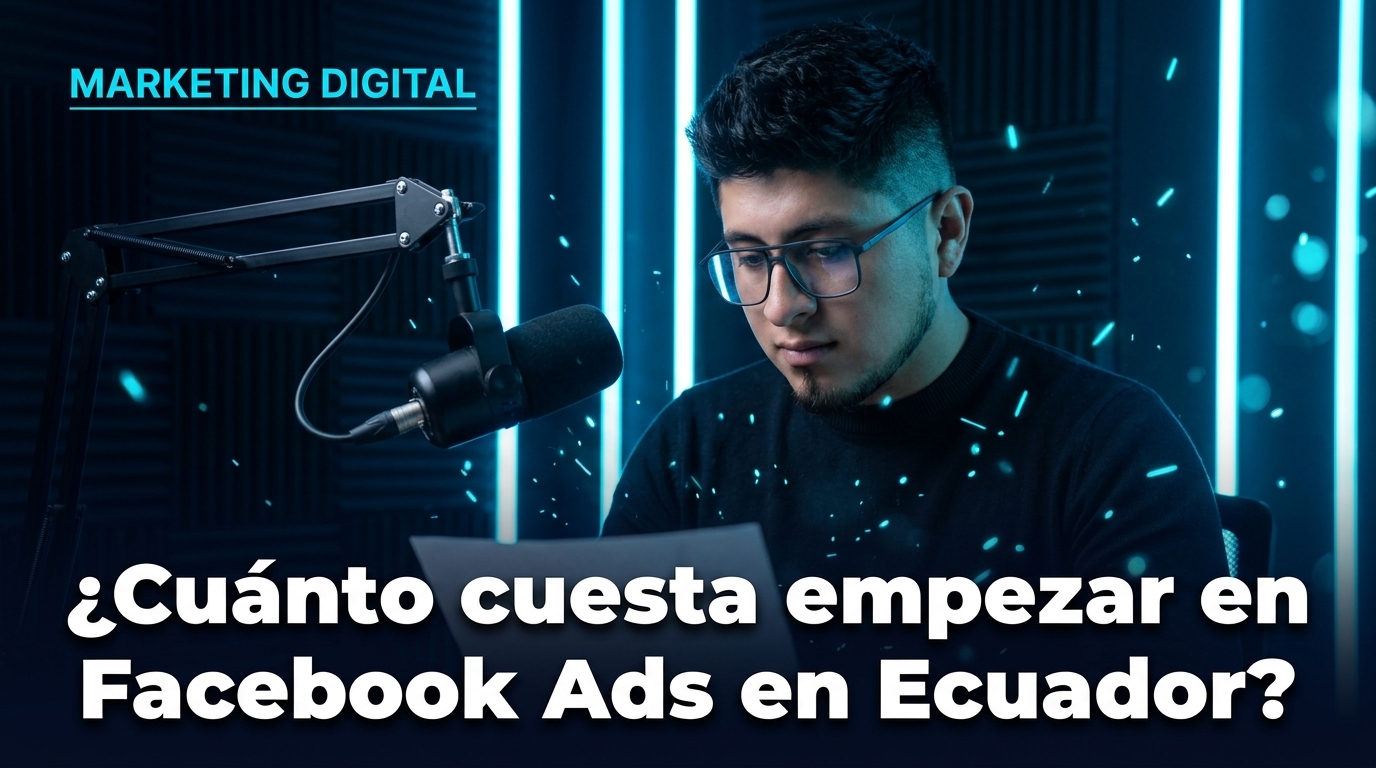¿Cuánto cuesta empezar en Facebook Ads en Ecuador?