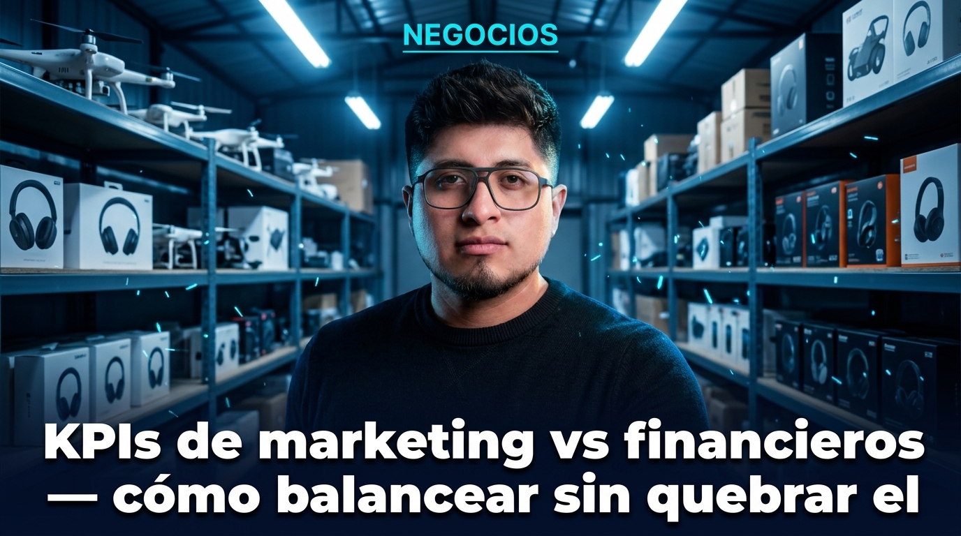 KPIs de marketing vs financieros: cómo balancear sin quebrar el negocio