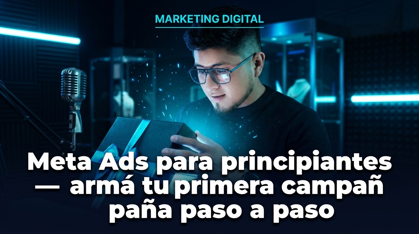 Meta Ads para principiantes: armá tu primera campaña paso a paso