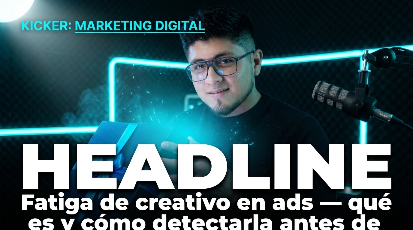 Fatiga de creativo en ads: qué es y cómo detectarla antes de perder plata