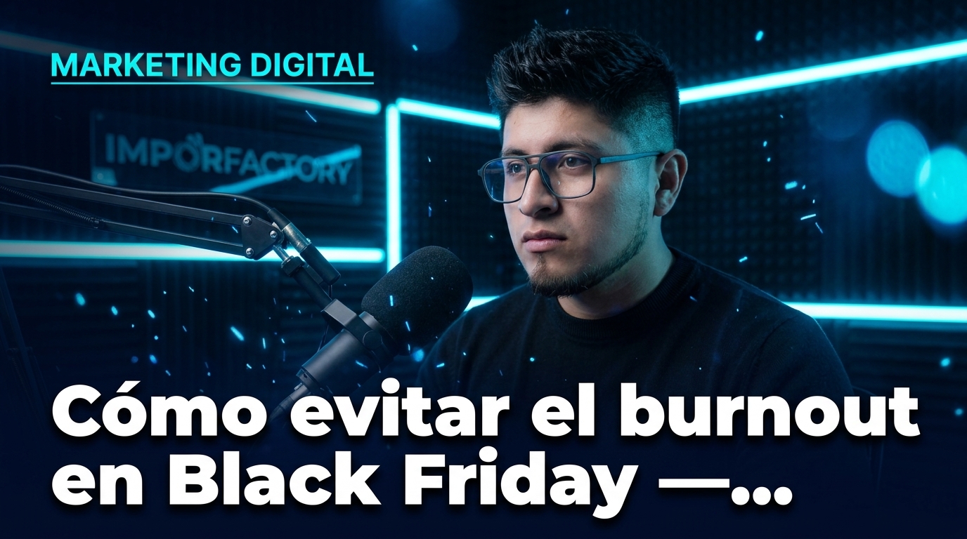 Cómo evitar el burnout en Black Friday: estrategia sin colapso
