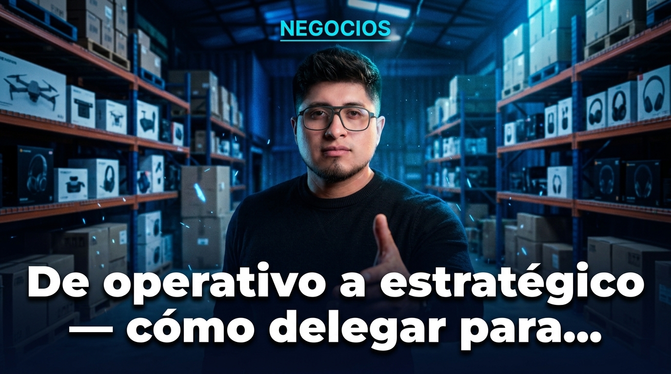 De operativo a estratégico: cómo delegar para crecer tu negocio