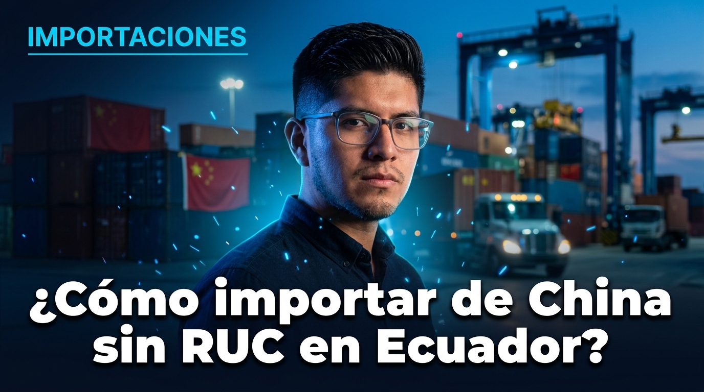 ¿Cómo importar de China sin RUC en Ecuador?