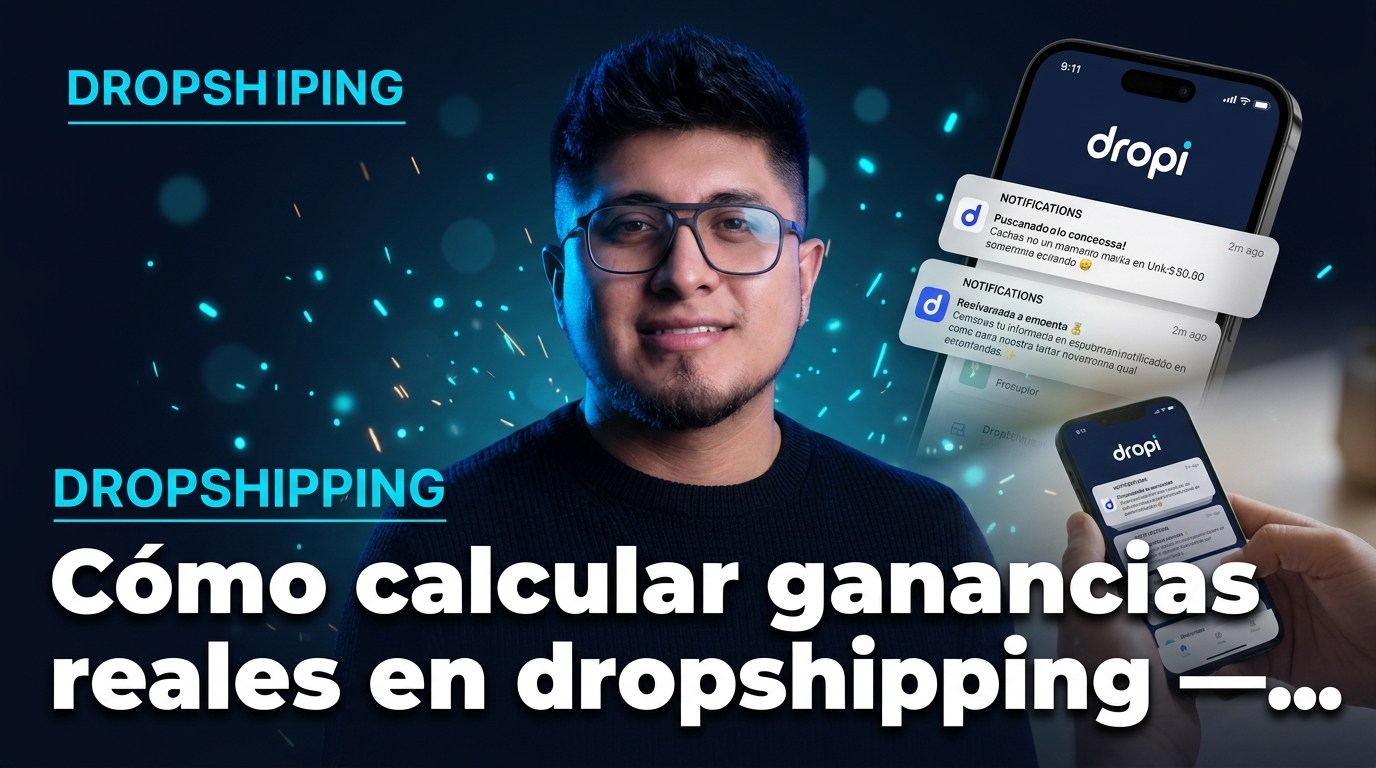Cómo calcular ganancias reales en dropshipping: más allá del precio