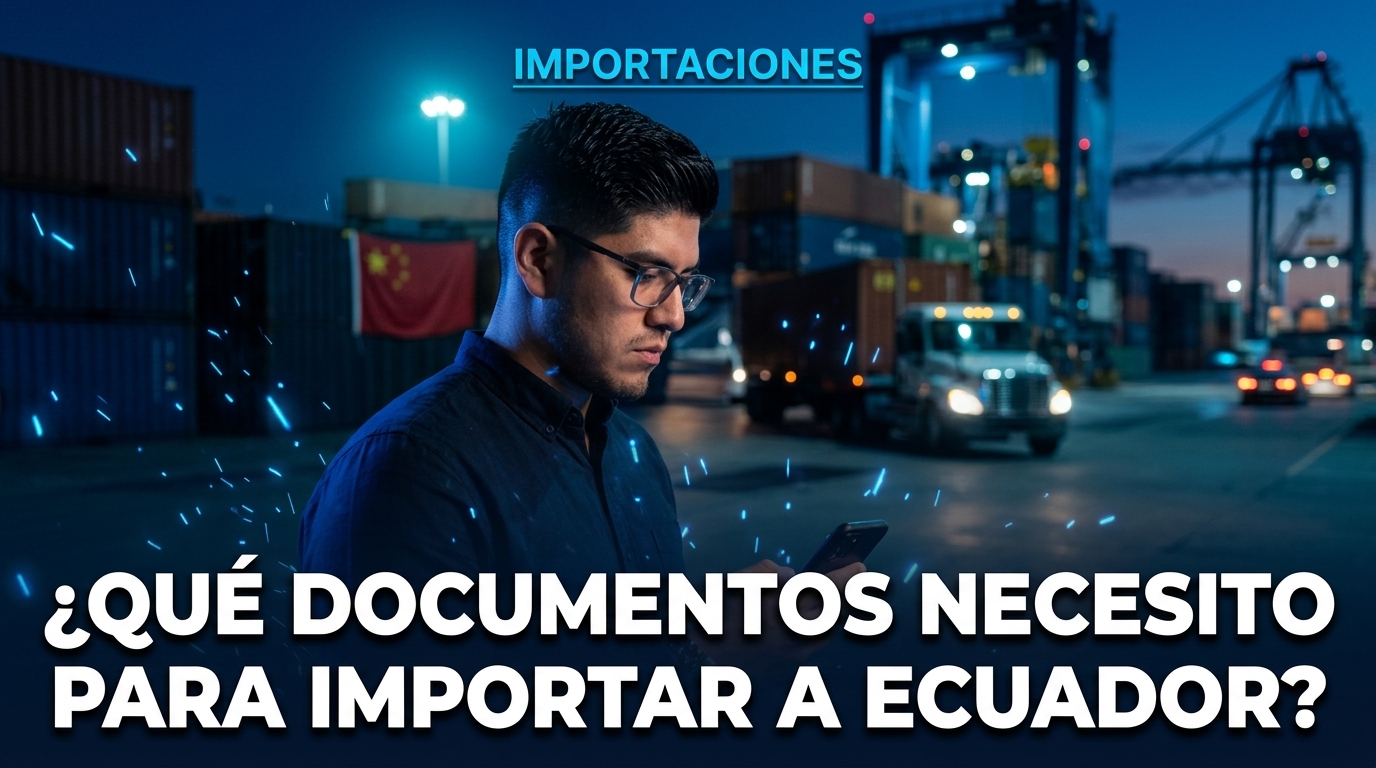 ¿Qué documentos necesito para importar a Ecuador?