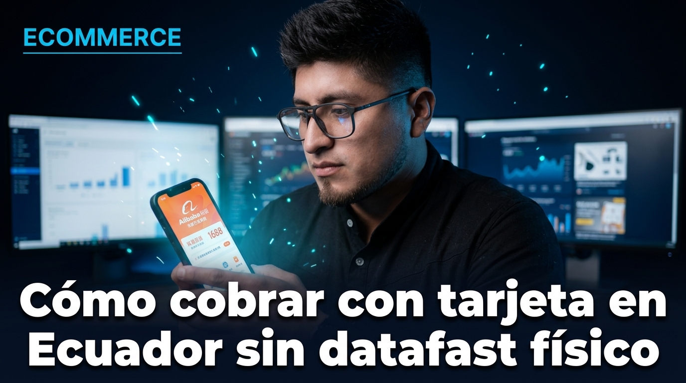 Cómo cobrar con tarjeta en Ecuador sin datafast físico