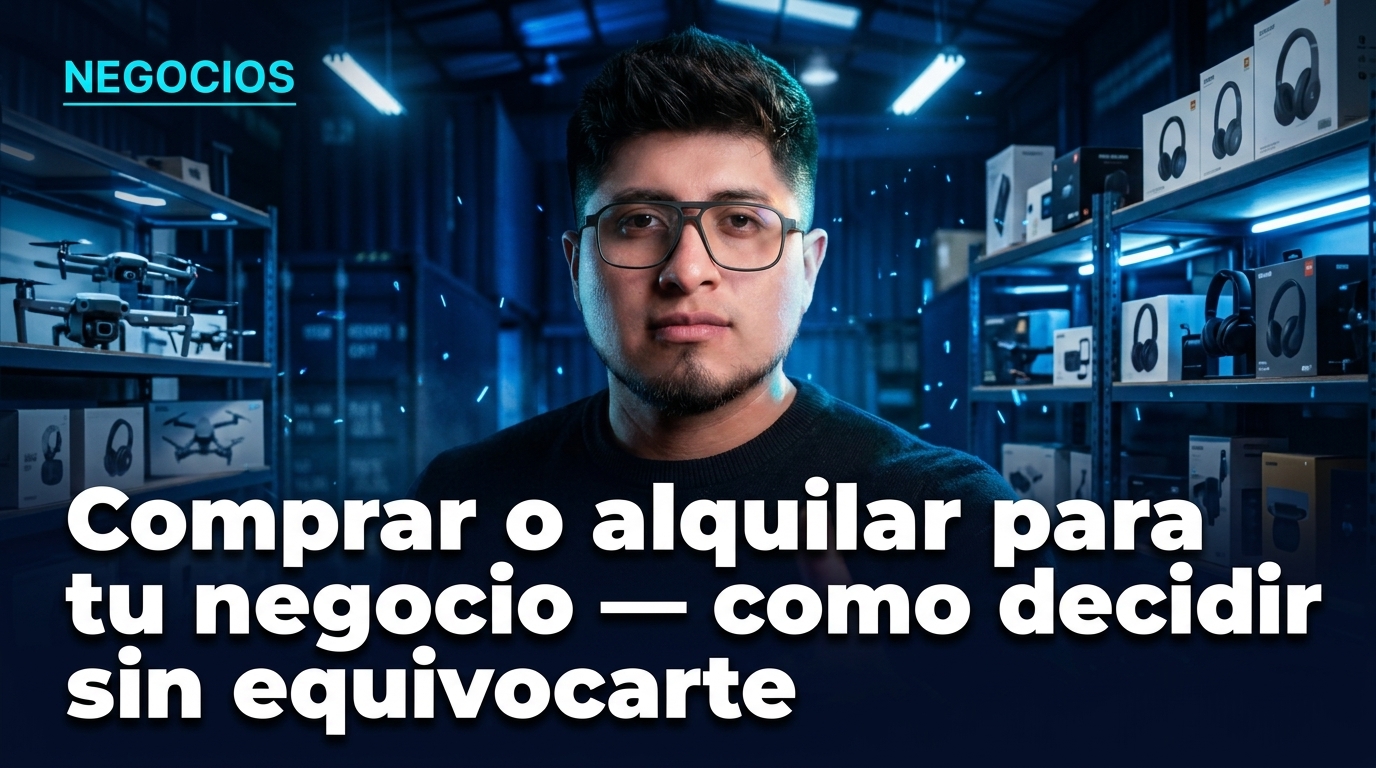 Comprar o alquilar para tu negocio: como decidir sin equivocarte