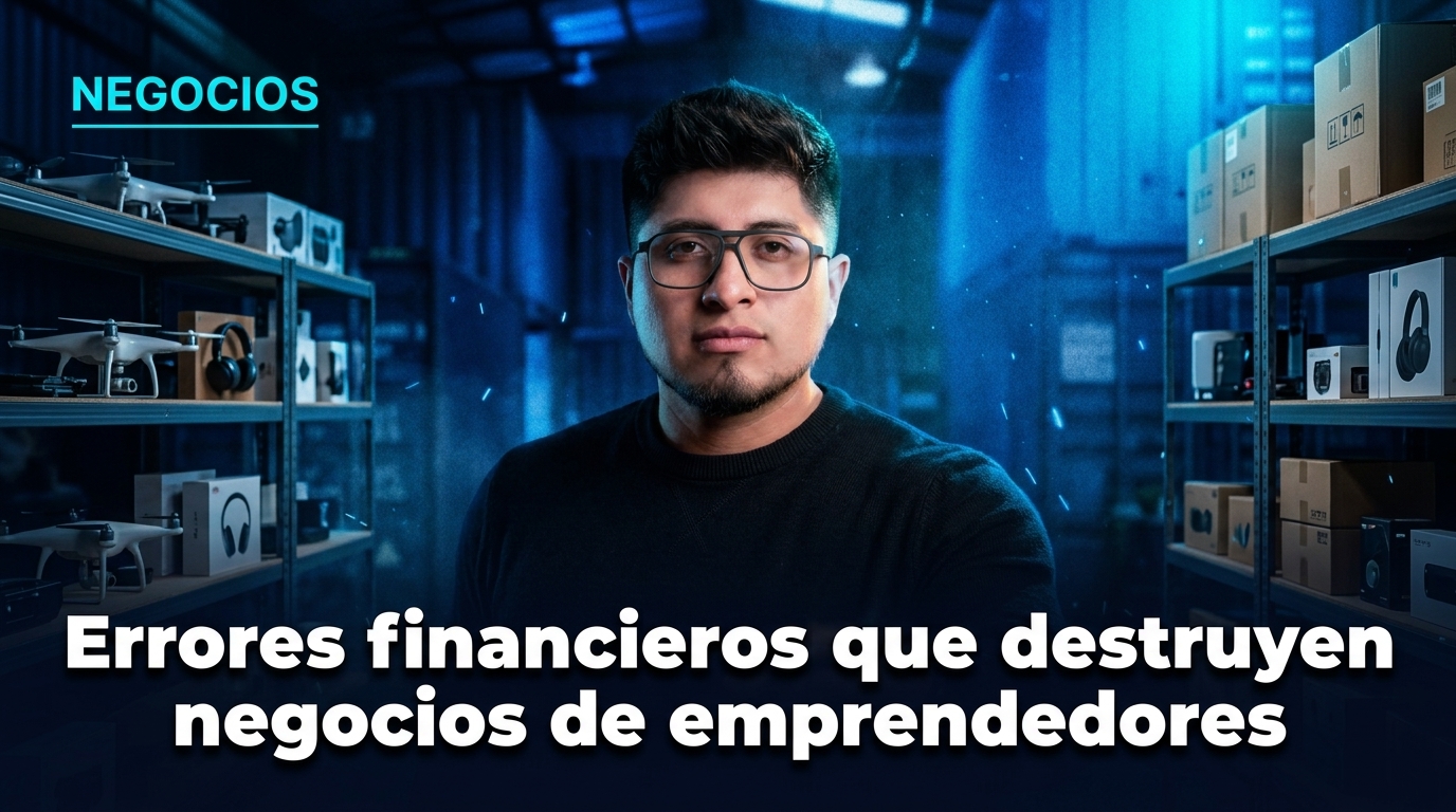 Errores financieros que destruyen negocios de emprendedores nuevos