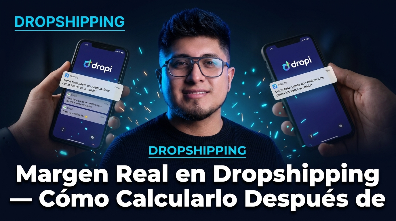 Margen Real en Dropshipping: Cómo Calcularlo Después de Devoluciones y Flete