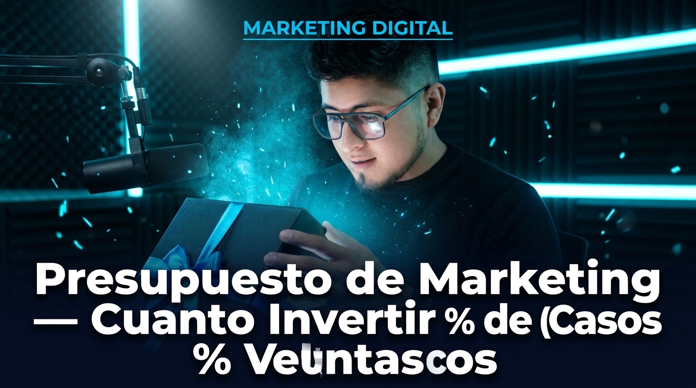 Presupuesto de marketing: cuánto invertir según tus ventas (casos reales)