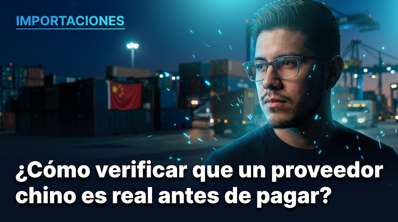 ¿Cómo verificar que un proveedor chino es real antes de pagar?