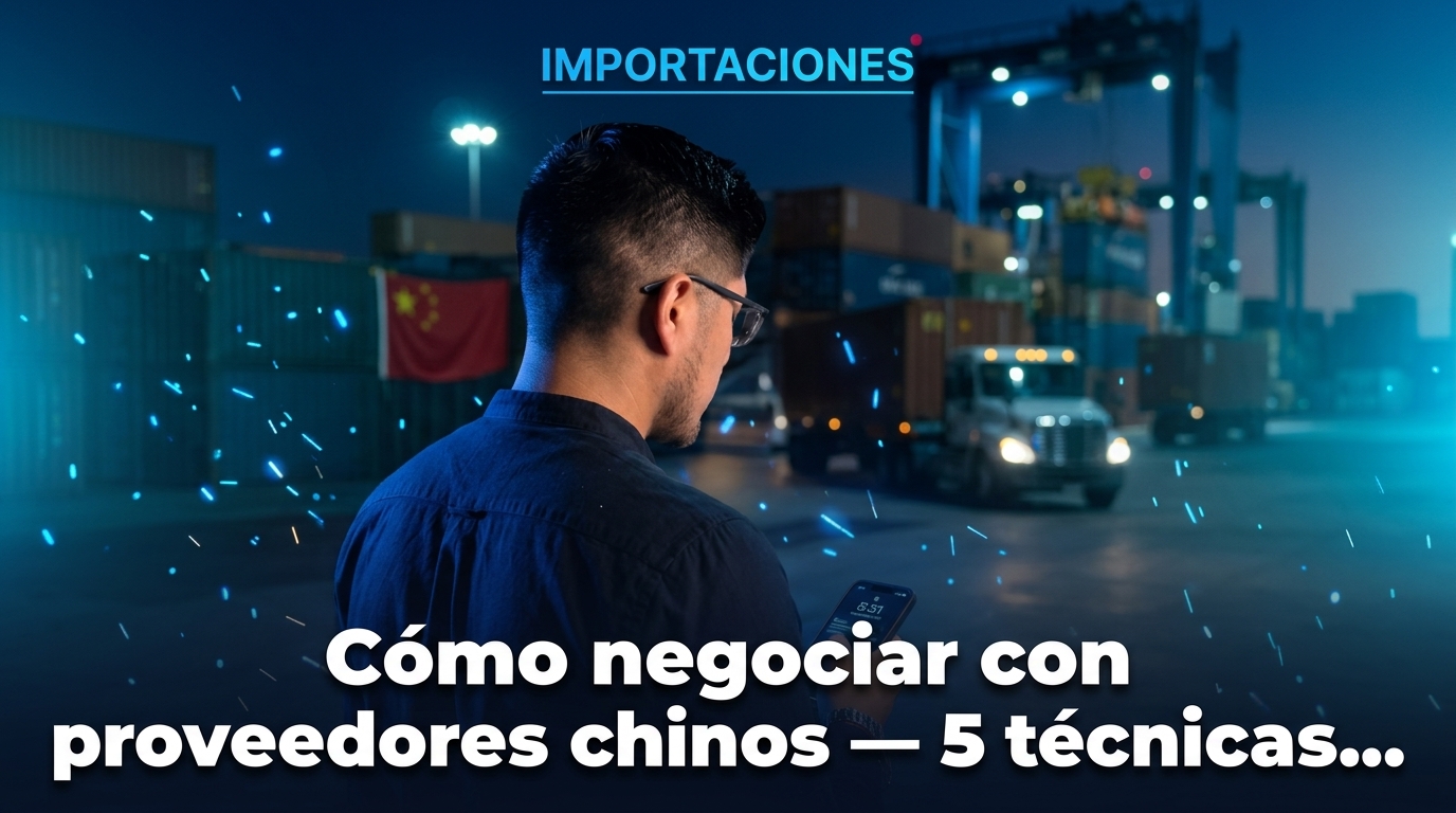 Cómo negociar con proveedores chinos: 5 técnicas que funcionan